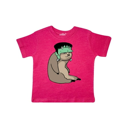 

Inktastic Halloween Sloth Frankenstein Gift Toddler Boy or Toddler Girl T-Shirt