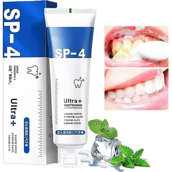 Sp-4 Toothpaste,sp-4 Probiotic Toothpaste,brightening & Stain Removing Toothpaste,sp-4 Brightening Toothpaste Fresh Breath Toothpaste