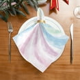 thumbnail image 2 of Napkin Satin Napkin 20*20Inchx1 Kitchen Towel Dinner Plate Towel Decorative Towel Napkin Tea Towel Suitable For Kitchen Table Colorful Beauty Vortex, 2 of 8