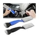 thumbnail image 2 of Paquete de 2 cepillos de doble cabezal Yashi para limpiar el coche color negro y azul, 2 of 5