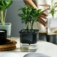 thumbnail image 5 of Flower Water Absorption Planter Indoor Self Absorbed Watering Pot Flower Container for Office Home, 5 of 5
