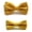 Golden Yellow, variant on Parent-child Men Child Boy Kid White Polka Dot Adjustable Wedding Bowtie Bow Tie Necktie Set