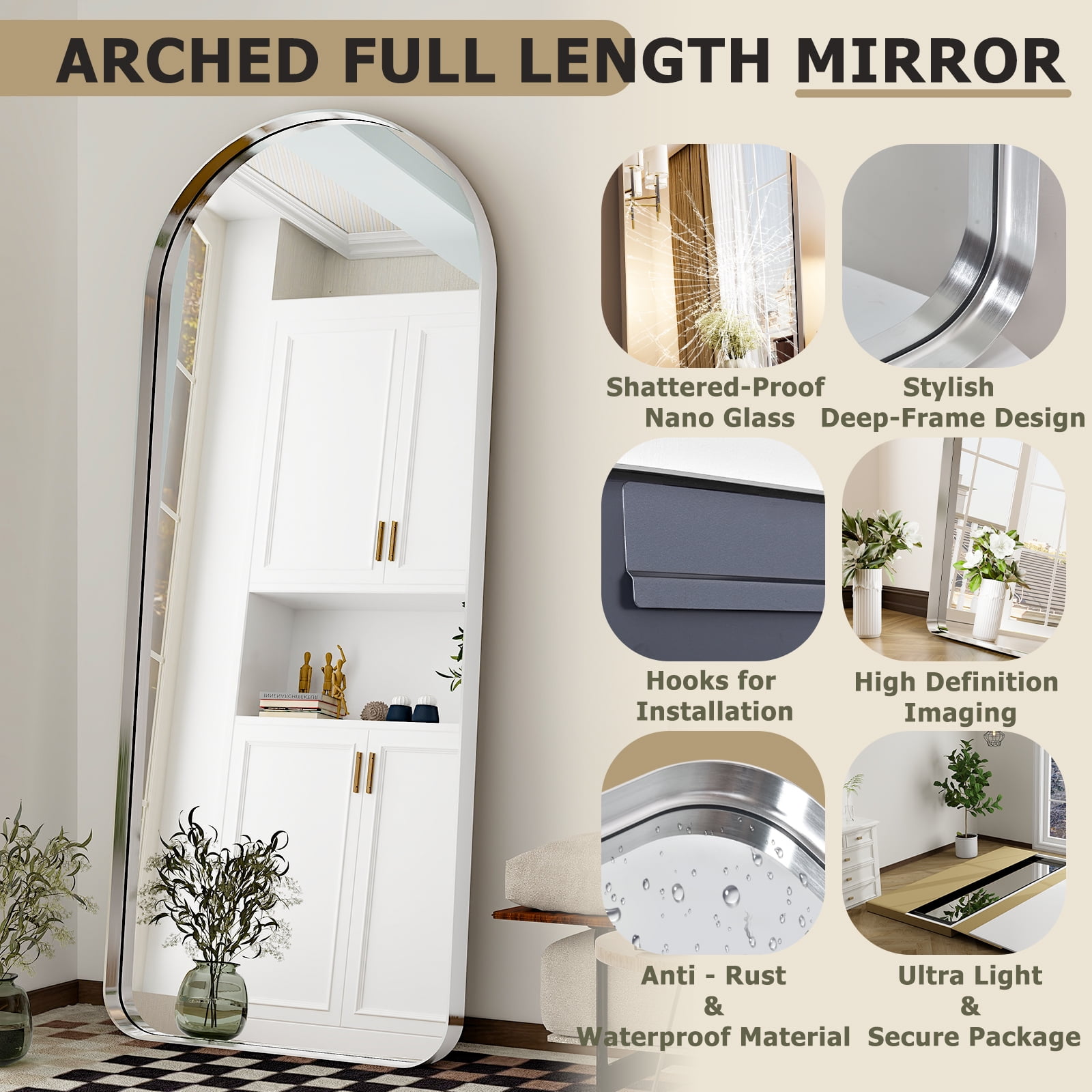 鏡 GRINDLODGE Pyramid Mirrar GRINDLODGE Pyramid Mirrar