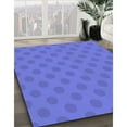 thumbnail image 3 of Ahgly Company Machine Washable Indoor Rectangle Transitional Sky Blue Area Rugs, 7' x 9', 3 of 7