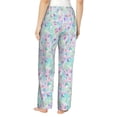 thumbnail image 3 of Balery Sequins print Women's Pajama Pants,Ultra Lightweight Pjs,Lounge Pant-XX-Large, 3 of 9