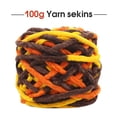 thumbnail image 2 of Billuyoard Cárdigan de hilo Chinlon tejido cálido de 100g, calcetines, bufandas de hilo tejidas a mano, gorro, suministros para tejer DIY, accesorio de Type3 NO3 Billuyoard HA009091-25, 2 of 5