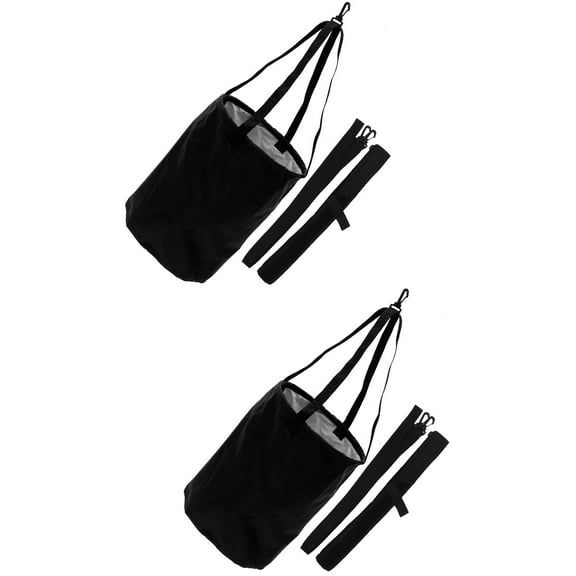 FRCOLOR 2 Sets  Swimming Training Kit Swimming Resistance Parachute Swim Resistance Cord Swim Equipment