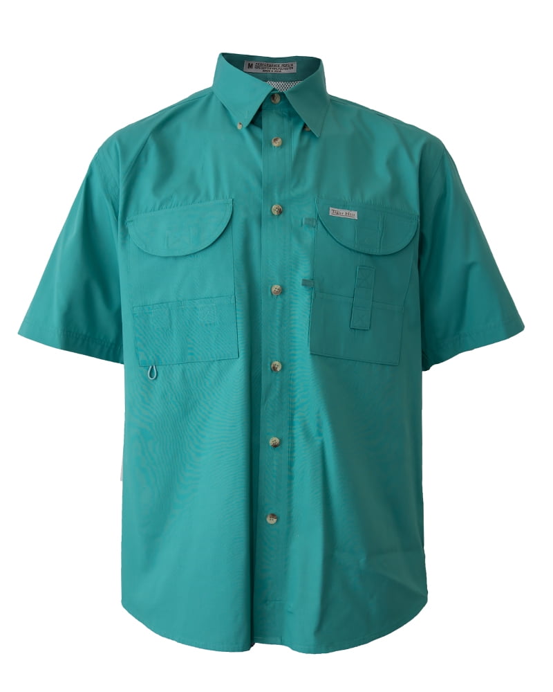 Tiger Hill Men's Fishing Shirt Short Sleeves