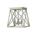 thumbnail image 3 of Z-Lite - Trestle - 3 Light Flush Mount in Industrial Restoration Style - 11, 3 of 5