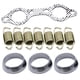 thumbnail image 1 of Speravity Colector de escape RZR 800, tubo de bajada a Catback, brida de junta de donut con resorte para Polaris 600 700 800 700 Accesorios para motos, 1 of 6