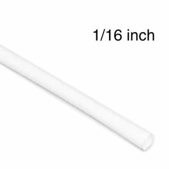PLF100-1/16-WHT-4 - TUBING HST 1/16INX4FT SW WHT 2:1 600V 125C