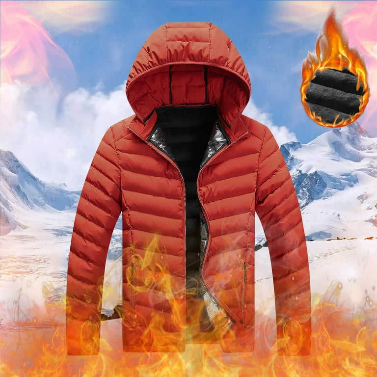 LEEy-world Warm Winter Coats For Men Men's Winter Coats Water