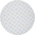thumbnail image 1 of Safavieh Cambridge Light Blue Transitional Rug - Round 4', 1 of 3