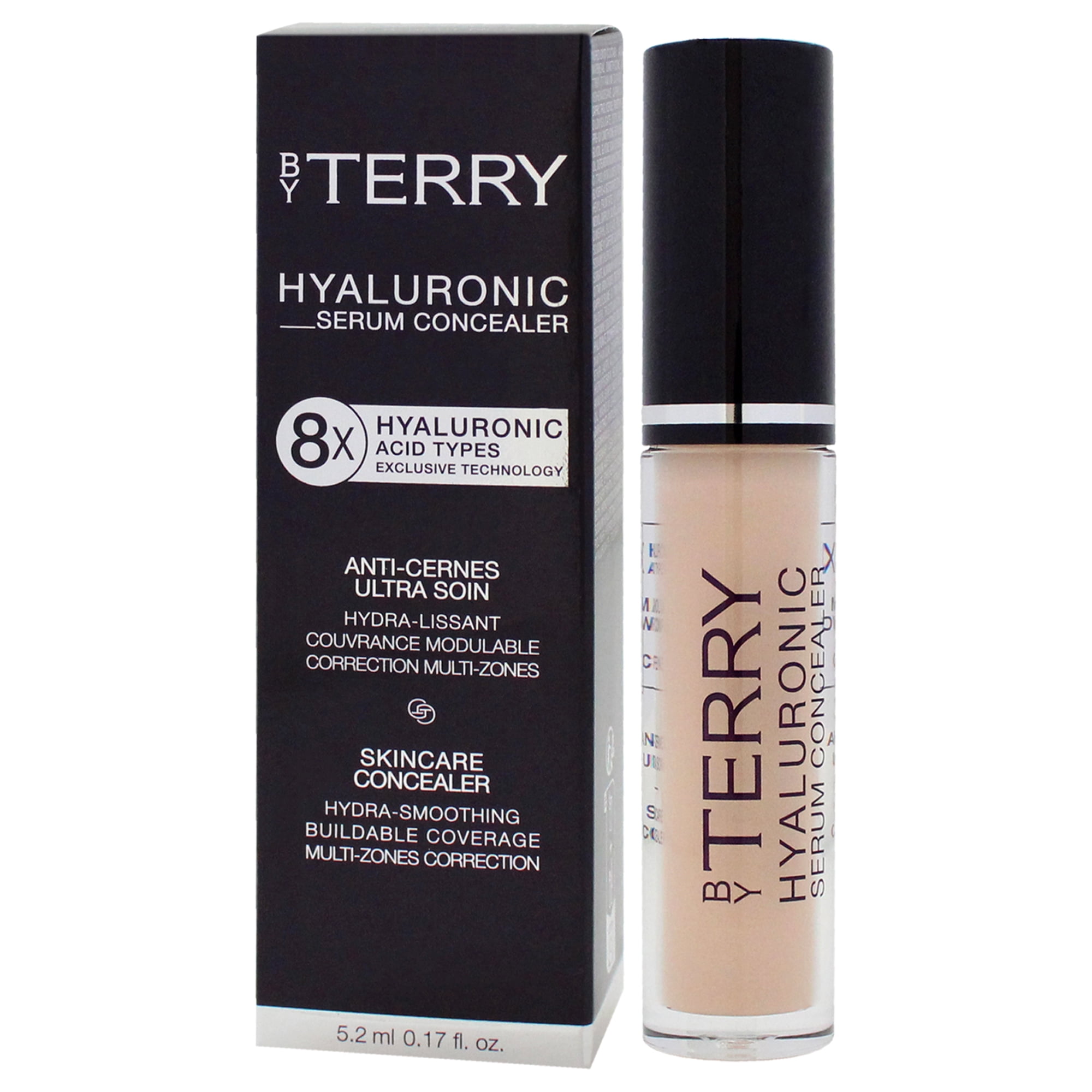 By Terry Hyaluronic Serum Concealer 8Ha - 3 Apricot Nude , 0.17 oz Concealer