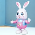 thumbnail image 6 of Toys for Kids Ages 4-8 Drumming Dancing Bunny Electric Singing Dancing Robot Children's Intelligence Early Education Baby Toys Birthday Gifts for Boys and Girls Educational Toy, 6 of 7