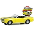 thumbnail image 3 of 1969 Chevrolet Camaro SS Convertible Yellow with Black Stripes "Woodward Dream Cruise" 1/64 Diecast Model Car by Greenlight, 3 of 3