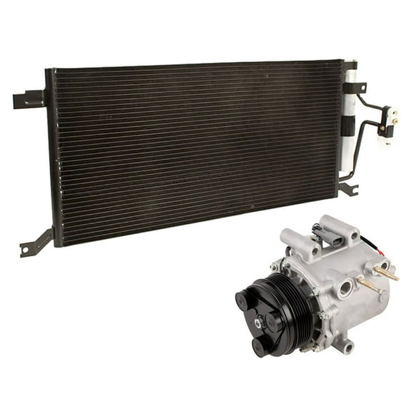 For Chevrolet Uplander Pontiac Montana AC Compressor w/ A/C Condenser Drier - BuyAutoParts