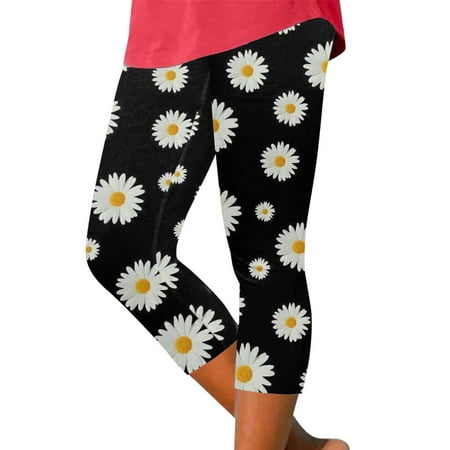 

HSMQHJWE Cotton Pajama Pants Women Show My Order Ladies Casual Comfort Printed Stretch High Waist Elastic Cropped Pants Resort Style Beach Leggings Loose Yoga Pants For Women Plus Size