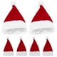 thumbnail image 3 of 6pcs Decoración de sombrero navideño en miniatura Pequeño Santa Santa para la botella de lollipop, 3 of 8