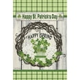 thumbnail image 2 of Spivey, Linda 23x32 White Modern Wood Framed Museum Art Print Titled - Happy St. Patricks Day, 2 of 4