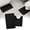 Black, variant on Tripumer 2 Pcs Memory Foam Bathroom Rug Set with U-Shaped Contour Toilet Mat for Extra Absorbent Bathroom Floor Navy Blue