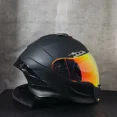 thumbnail image 3 of Cascos de carreras de cara completa con visera para motocicleta, casco certificado por DOT para exteriores, casco de motocicleta, casco capacetes para NBTK109, 3 of 5