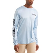 Men's Realtree Long Sleeve UPF50 Moisture Wicking Poly Fishing Tee