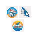thumbnail image 2 of Fun Express Shark Tattoos (6 Dozen) Party Favors, Apparel Accessories, Temporary Tattoos, 2 of 3