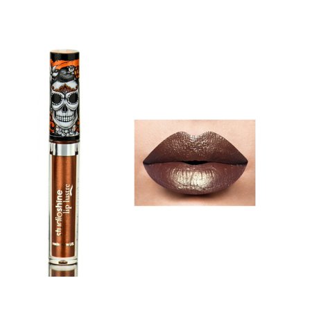 LA-Splash Dia De Los Muertos Lip Lustre - Color : (Best Lip Therapy For Dark Lips)