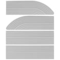 thumbnail image 1 of GOOHOCHY 1 Set of Practical Grey Rubber Ramp Mat for Indoor Steps and Doorways, 1 of 8