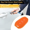 thumbnail image 3 of Funda de Carcasa de Silicona Naranja para Llave de Peugeot 208/ para Peugeot E208/ para Peugeot 301/ para Peugeot 307/ para Peugeot 308/ para Peugeot 407, 3 of 6