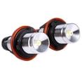 thumbnail image 2 of 2 uds 5W LED blanco Ojos de Ángel Halo anillo bombillas de luz para BMW E39 E60 E53 E63 E66 faro, 2 of 8