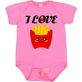 thumbnail image 3 of Inktastic Fry Lover I Love French Fries Boys or Girls Baby Bodysuit, 3 of 5