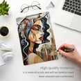 thumbnail image 5 of Women in Brown Acrylic Clipboards 12 x 9 Inch A4 Size with Low Profile Clip Hanging Clipboard for Classroom School Office, 5 of 8