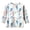 0-White1627, variant on Tiijoy Easter T-Shirt for Girls Eggs Print 3/4 Sleeve Crewneck T Shirt Top, Sizes 3-13