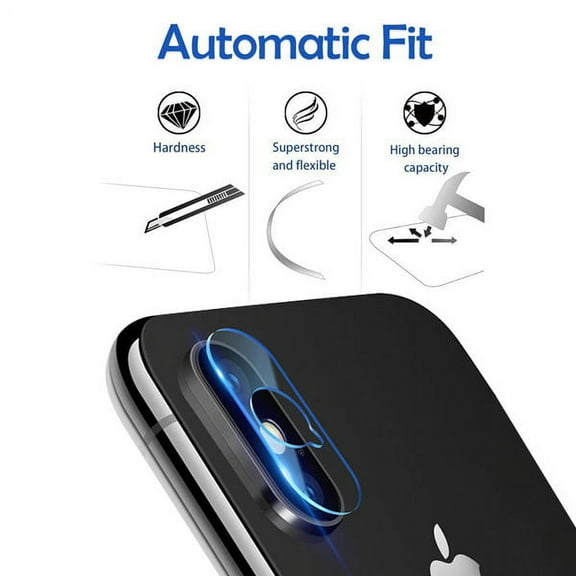 Apple iPhone XS Max (6.5 inch) Premium Tempered Glass Back Camera Lens Protector Guard CLEAR 2.5D for Apple iPhone XS Max (6.5") (2018 Model)