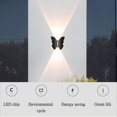 thumbnail image 4 of Latrodar Outdoor &Indoor Wall Sconce IP65 LED Wall Non-Toxic Wall Mounted Sconces Black 6x6 Inch Home Decor, 4 of 5
