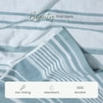 thumbnail image 6 of Martex Restore Batten Stripe Bath Towel, 30" x 56", Mineral, 6 of 7