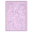 Purple, variant on Garvee 5x7 Area Rug Modern Floral Print Rugs for Living Room, Machine Washable Rug Soft Non Slip Indoor Rug Carpet, Low Pile Ultra Thin Farmhouse Rugs for Bedroom Dining Room Home Decor, Pink
