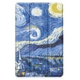 thumbnail image 6 of Cowithday for Samsung Galaxy Tab A9 Plus 11 inch Case 2023 (SM-X210/X216/X218),Folio Tri-fold Stand Smart PU Leather/Hard Cover with Auto Wake/Sleep for Galaxy Tab A9+ 11" 2023, Starry Night Van Gogh, 6 of 6