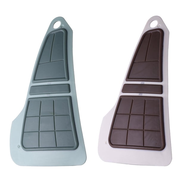 2 cepillos de limpieza duraderos para pared, plegables, para suelos y paredes del hogar. marrón y verde