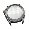 thumbnail image 3 of Reemplazo de caja de reloj de buceo para hombre, acero inoxidable, moderno, práctico, resistente al agua, suministros de 4cm, fácil de usar, piezas de, 3 of 7
