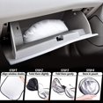thumbnail image 3 of Windshield Sunshade Car Sunshade, Foldable Interior Sunshade for Car Windshield, UV and Heat Protection (Small), Silver, 3 of 5