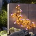 thumbnail image 4 of 59 Inch LED Butterfly Branch Lamp with Artificial Vines for Wall Decoration, 4 of 8