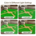 thumbnail image 7 of ODIKA 5'x7' Washable Area Rug Baseball Field Playbook With Athletic Arrows And Stadium Marks for Dining Room, Under Table, Home Office, Non-Slip Chair-Friendly, 7 of 7