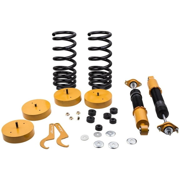 Maxpeedingrods Pair Rear Suspension Air to Coil Spring Conversion Kit For Mark VIII 1993-1998