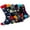Travel in Space, variant on 6 Pairs Colorful Novelty Crew Socks Soft Cotton Funny Patterned Casual Crazy Dress Socks for Men,Women and Teens
