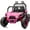 Barbie pink, variant on Hikiddo 24V 10Ah Ride on Toy, 4WD 2-Seater Electric Ride on Car UTV for Big Kids with Remote, 4*200W Motors - Pink