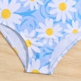 thumbnail image 6 of MEZZALL Children Kids Girls Spaghetti Swimwear Cute Little Flower Graphic Printed Swimsuit Stylish Beachwear, 3-4 Years, 6 of 6