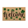 thumbnail image 1 of Four Leaf Funny Welcome Doormat Non-Slip Mat Gift Mat Funny Home Decor Mats For In Door Entrance Door Mat Welcome Mat For Indoor Outdoor Rug And Mat, 1 of 4